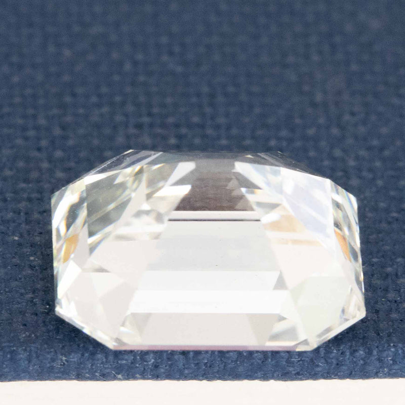 4.47ct Vintage Emerald Cut Diamond, GIA H VVS2