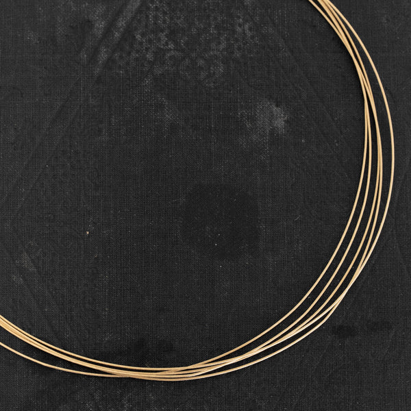 Gold Coil Necklace, by Dinh Van