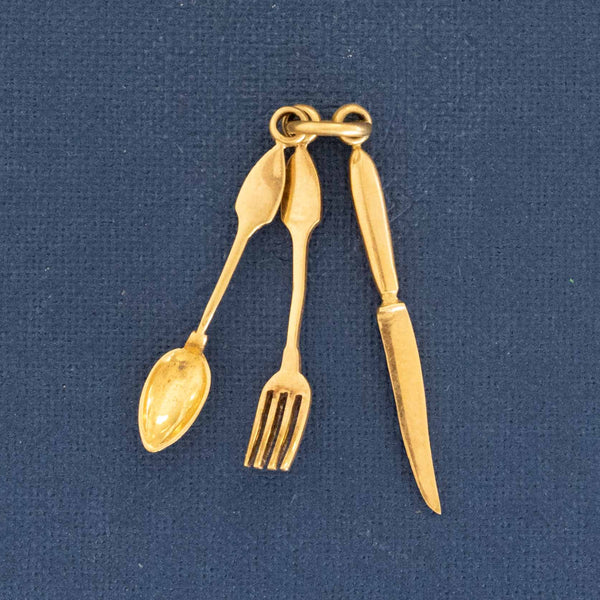 Vintage Cutlery Set Charm, French