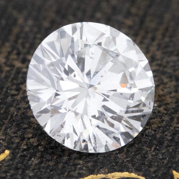 1.28ct Round Brilliant Cut Diamond, GIA E SI2