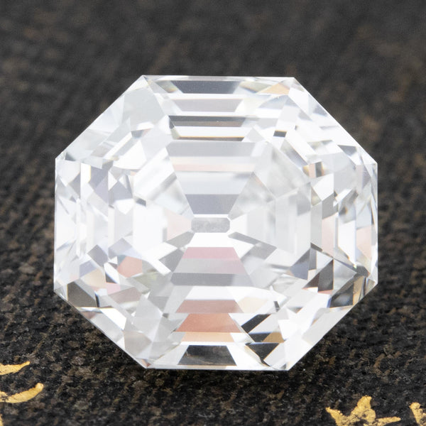 5.15ct Antique Asscher Cut Diamond, GIA J VS1