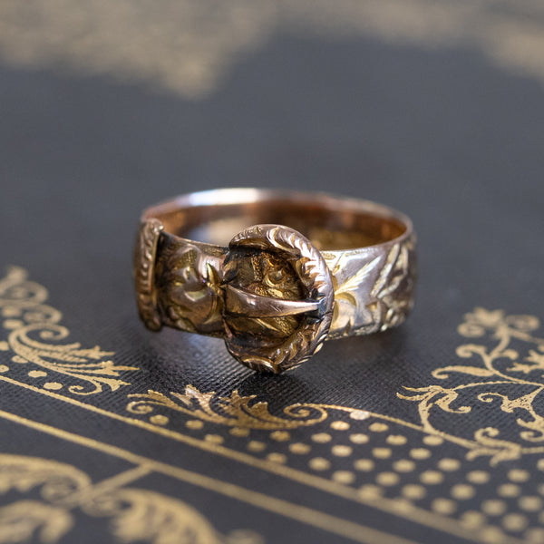 Antique English Buckle Ring, by KBSP