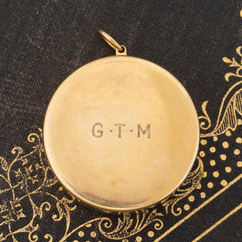 Antique Gold Charrm/Pendant Address Stamp, by Tiffany & Co.
