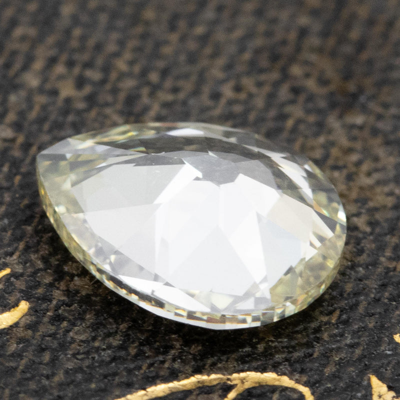 1.15ct Pear Cut Diamond, GIA Y-Z VVS2