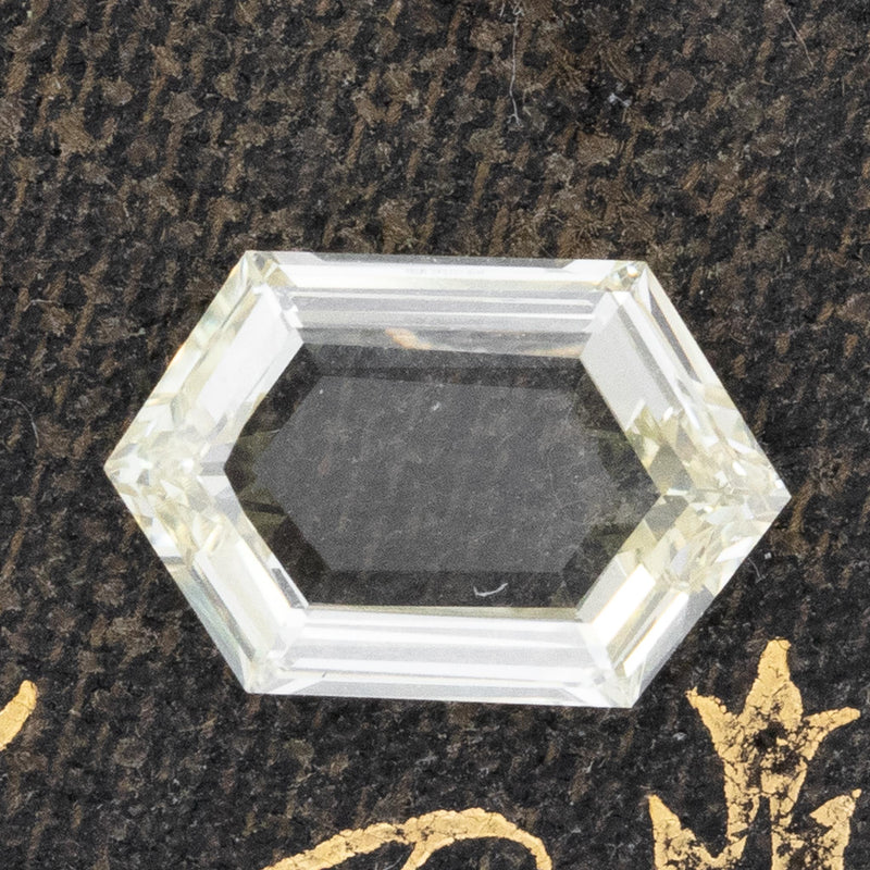 1.17ct Hexagonal Portrait Cut Diamond, GIA FLY VVS1