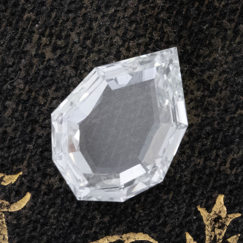 1.31ct Step Cut Portrait Cut Diamond, GIA FY-G VS1