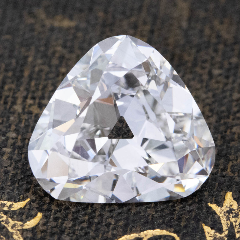 2.71ct Antique "Peart" Cut Diamond, GIA H VS1
