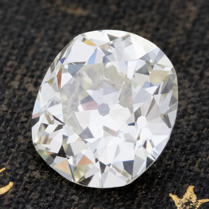 2.77ct Old Mine Cut Diamond, GIA W-X VVS