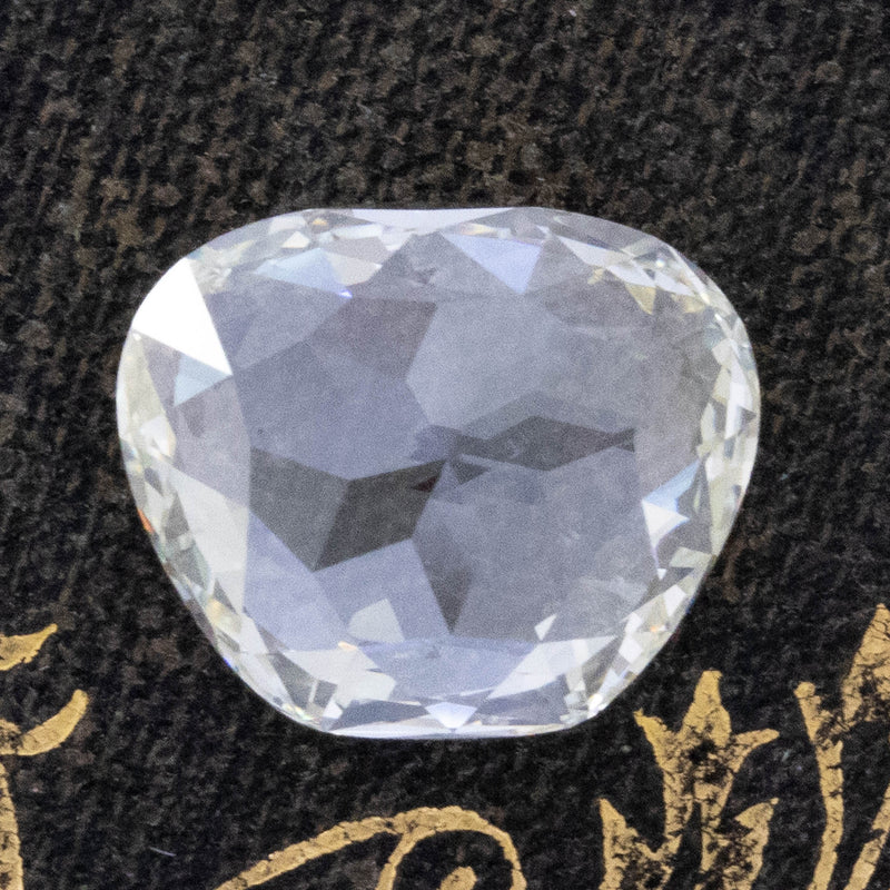 3.46ct Antique Rose Cut Diamond, GIA U/V VVS2