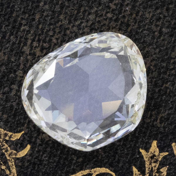3.46ct Antique Rose Cut Diamond, GIA U/V VVS2
