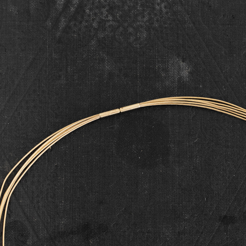 Gold Coil Necklace, by Dinh Van