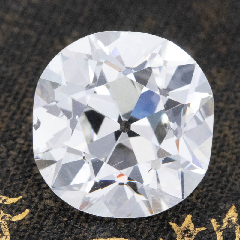 7.10ct Old Mine Cut Diamond, GIA J SI1