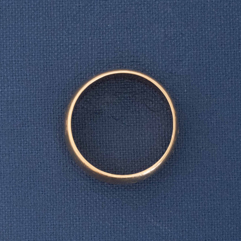 Antique Wide Gold Band