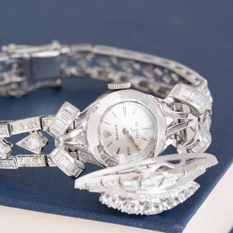 4.70ctw Vintage Diamond "Peekaboo" Watch Bracelet, by Rolex