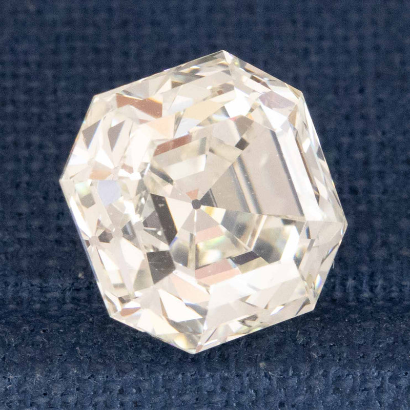3.78ct Vintage Asscher Cut Diamond, GIA K VS1