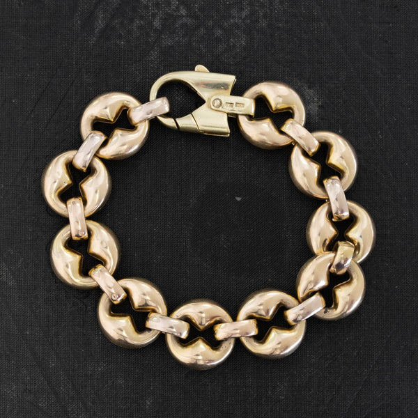 Vintage Chunky Mariner Link Bracelet, by Unoaerre