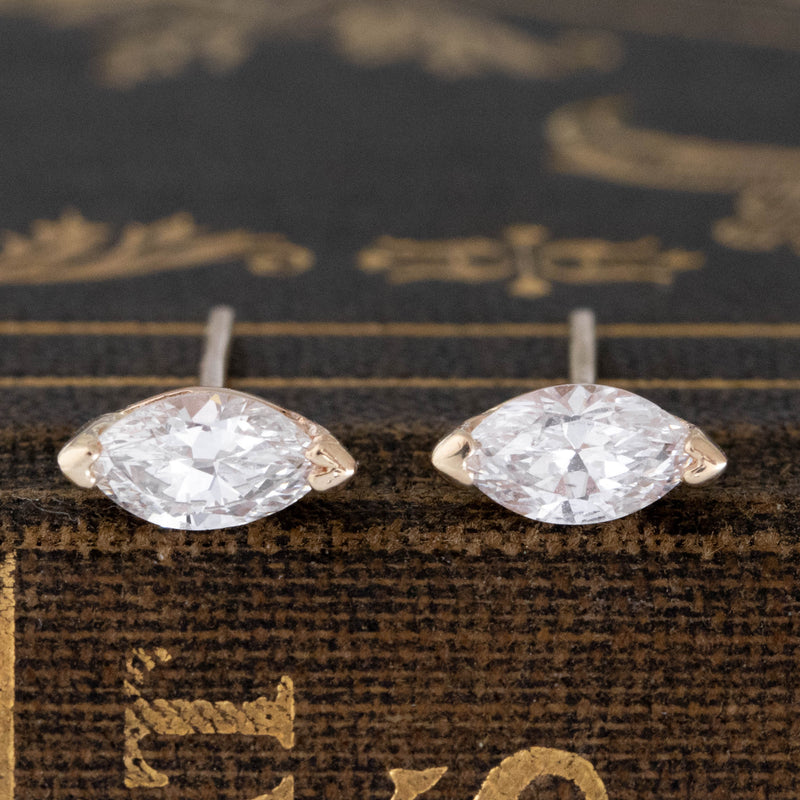 .40ctw Marquise Cut Diamond Stud Earrings