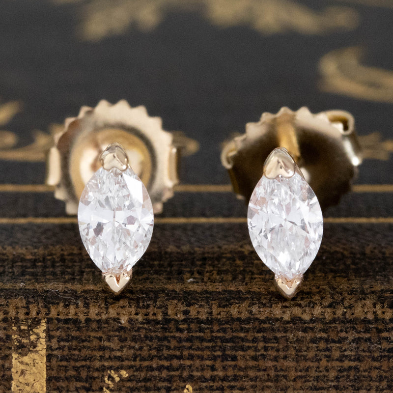 .40ctw Marquise Cut Diamond Stud Earrings