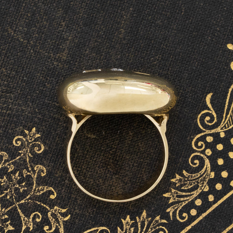 Vintage Minassian "Morse Code" Diamond Ring, by Cartier
