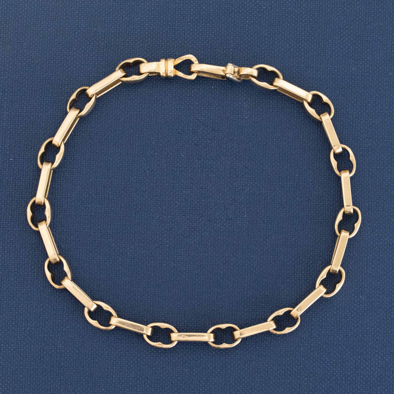 Vintage Mixed Cable Link Bracelet, by Cartier