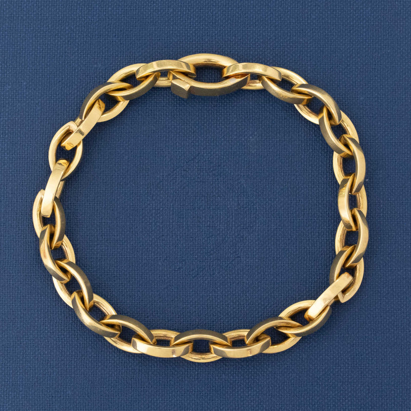 Vintage Oval Link Bracelet, by Tiffany & Co.