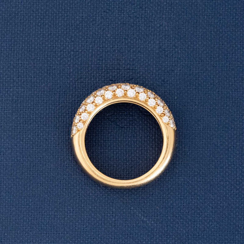 1.23ctw Diamond Pave Band, by Cartier