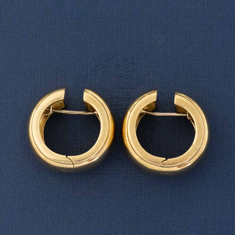 Vintage Gold Huggie Earrings, by Tiffany & Co.