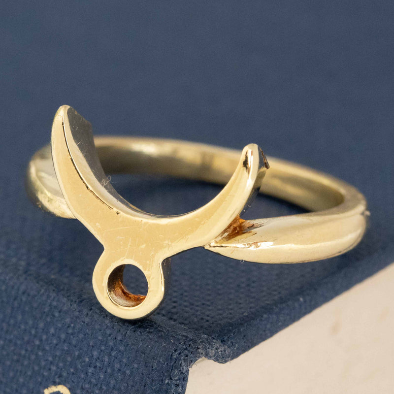 Vintage Zodiac Taurus Ring, by Cartier