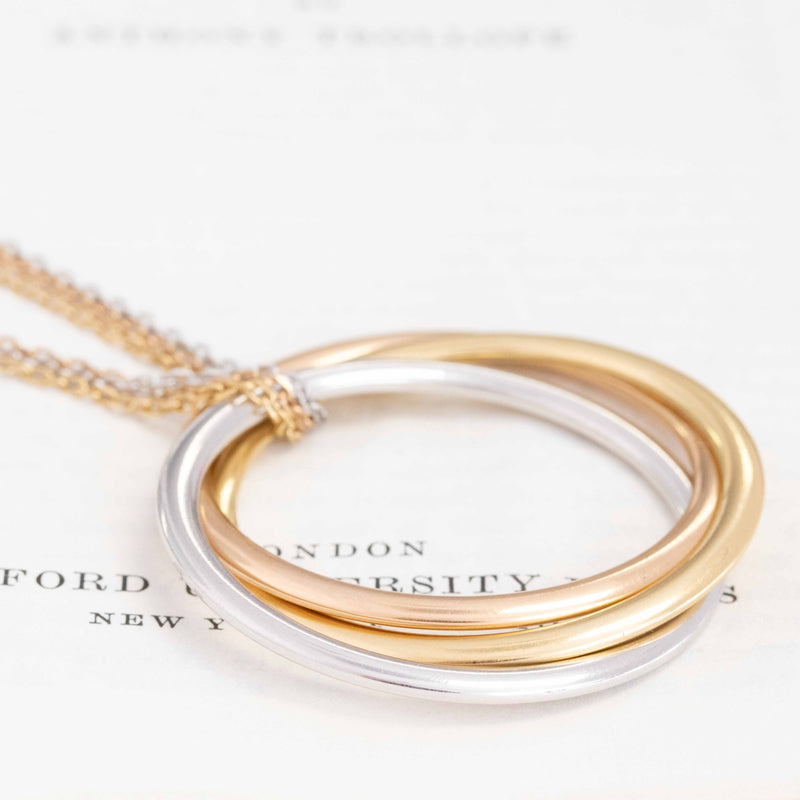 Vintage Trinity Hoop Pendant, by Cartier France