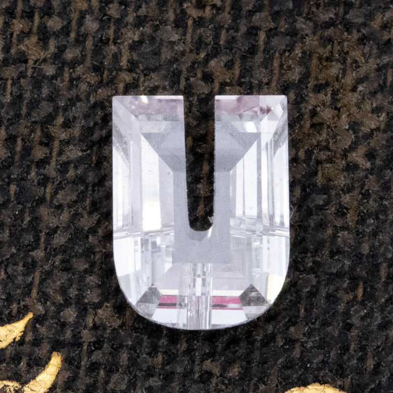 .38ct "U" Cut Letter Diamond