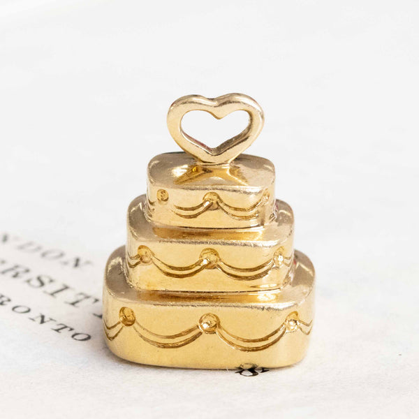Vintage Cake Tower Charm, by Tiffany & Co.