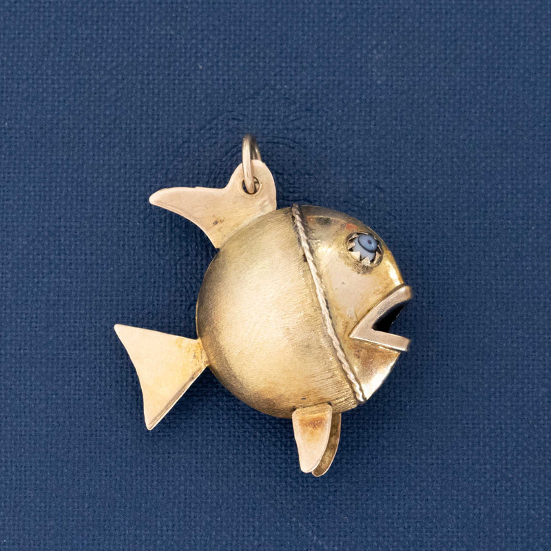 Vintage Goldfish Charm/Pendant