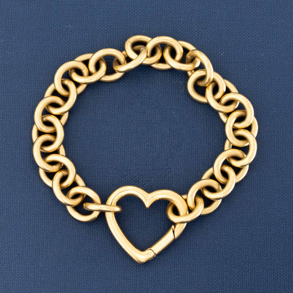 Vintage Heart Lock Bracelet, by Tiffany & Co.