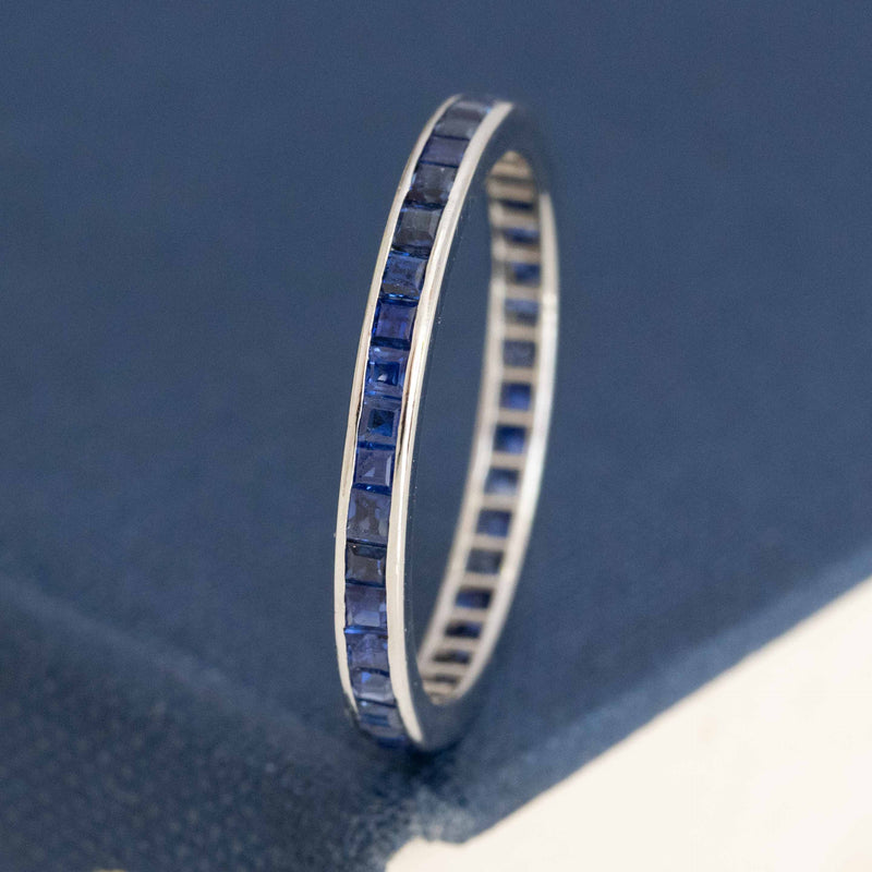 Vintage Sapphire Eternity Band, by Tiffany & Co.