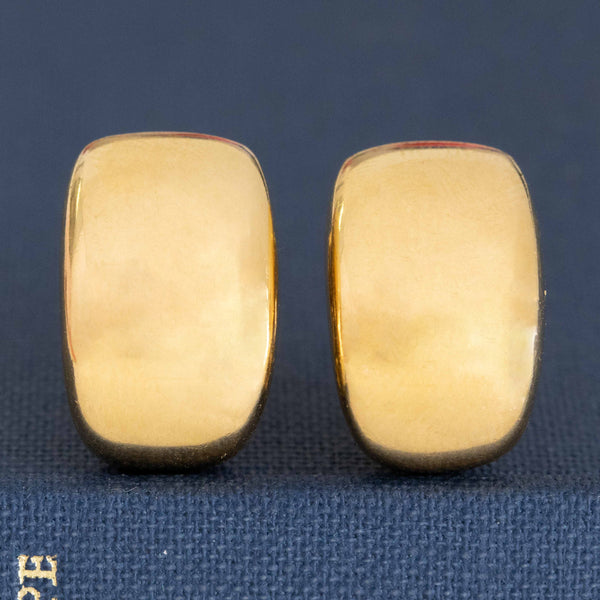 Vintage Chunky Hoop Earrings, by Cartier Paris
