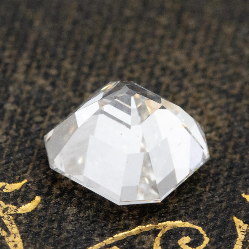 1.55ct Vintage Asscher Cut Diamond, GIA H VS2