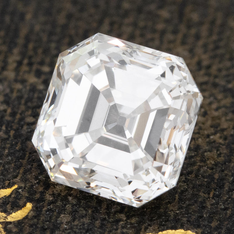 1.55ct Vintage Asscher Cut Diamond, GIA H VS2