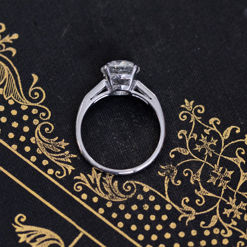 2.07ct Old European Cut Solitaire, GIA I VS1