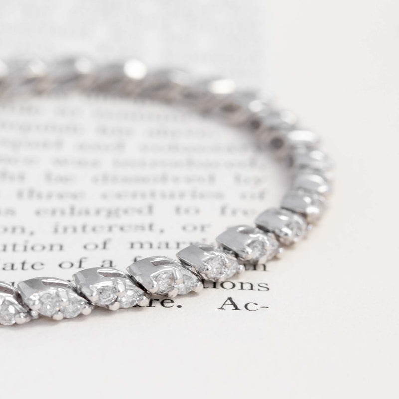 2.60ctw Round Brilliant Cut Diamond Bracelet