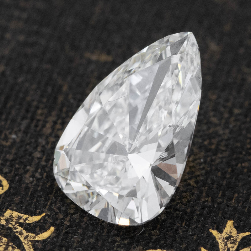 2.63ct Pear Cut Diamond, GIA  K SI2