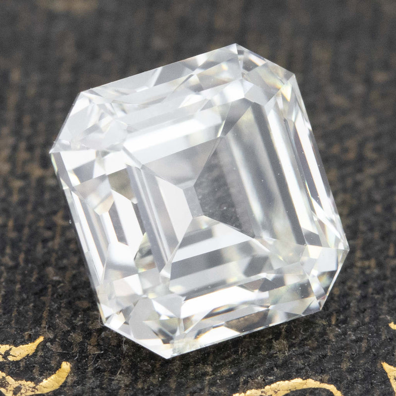 2.66ct Antique Emerald Cut Diamond, GIA M SI2