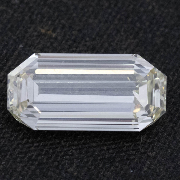 3.00ct Elongated Emerald Cut Diamond, GIA FLY VVS2