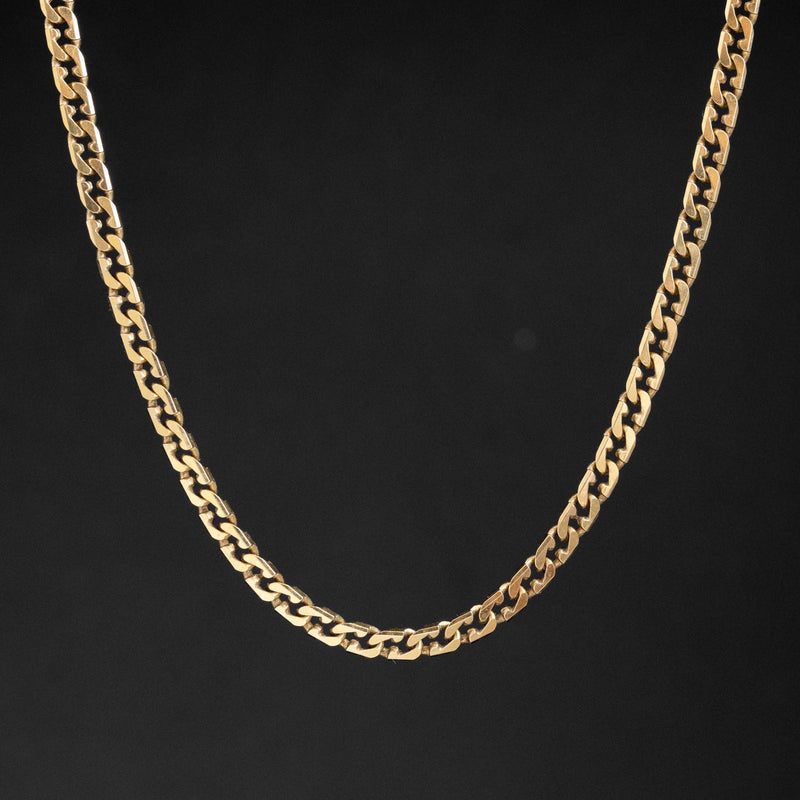 Italian Gold Link Necklace, 18kt