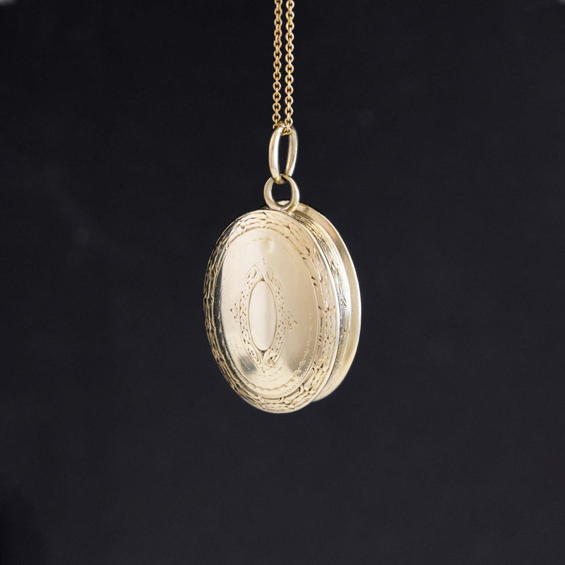 Antique Engraved Pill Box Pendant, by Tiffany & Co.
