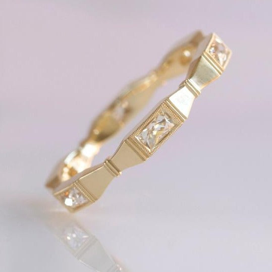 Liv Wedding Band Ring, by Erika Winters