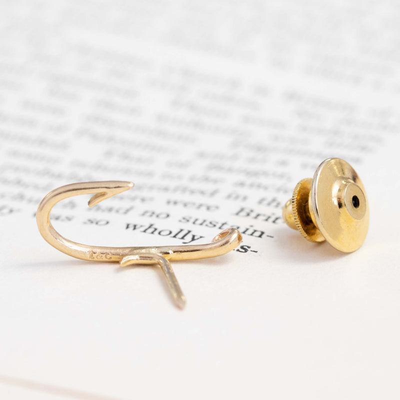 Fishing Hook Lapel  Pin, by Tiffany & Co.