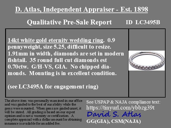 1.82ctw Old European Cut Diamond Halo Wedding Set