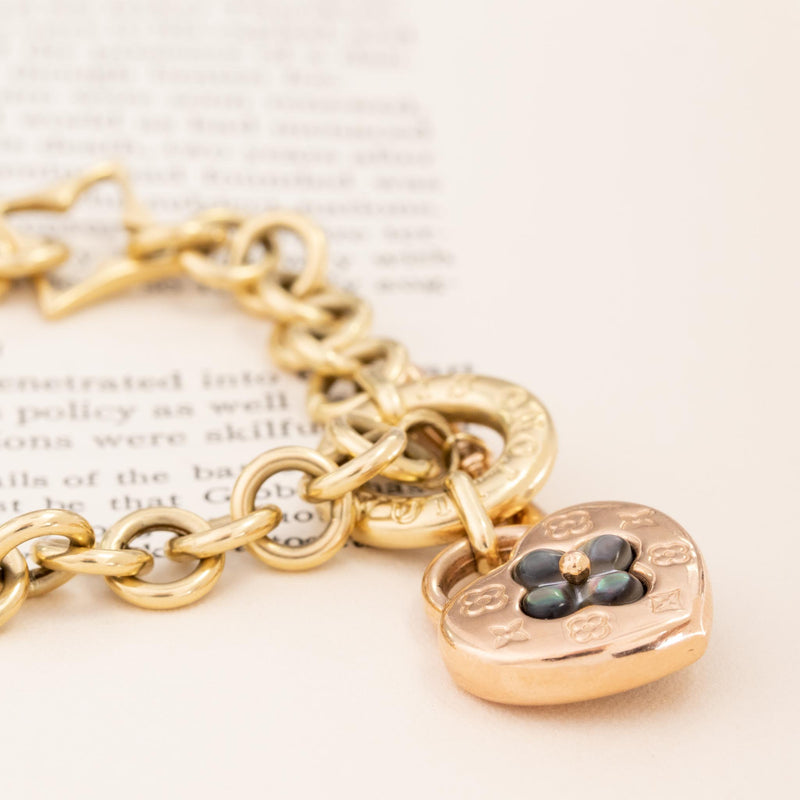 Jewels by Grace Heart Toggle Bracelet