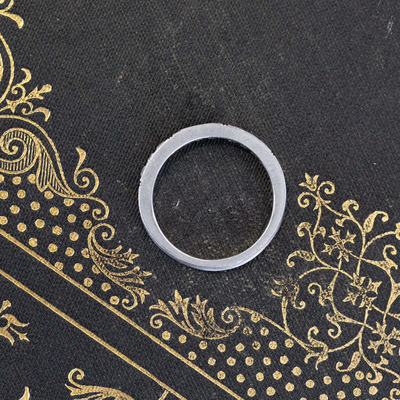 Isabella Platinum Wedding Band Ring