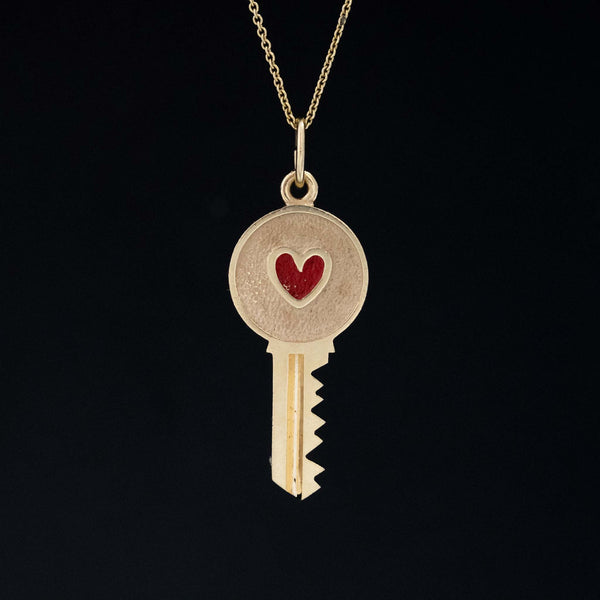 "Key to My Heart" Pendant/Charm